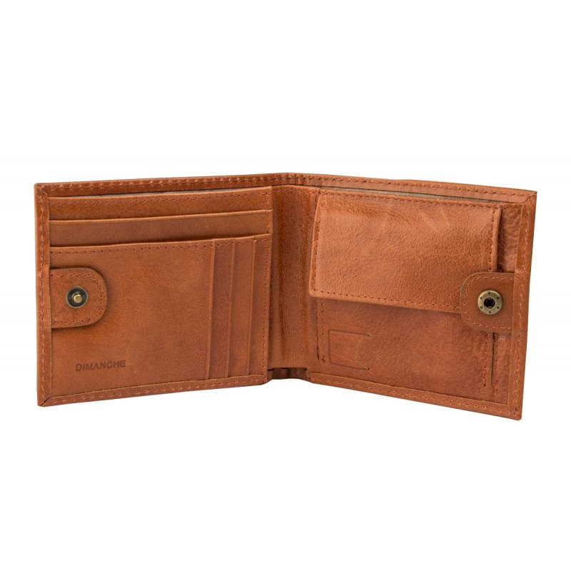 Мужское портмоне Dimanche Camel 175/К, натуральная кожа Мужское портмоне Dimanche Camel 175/К, натуральная кожа