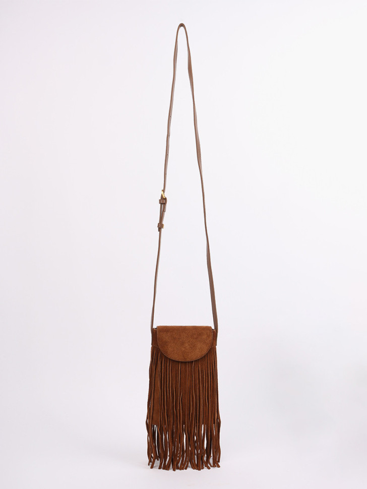 Сумка Lamagio 5840 замша рыжая Сумка Lamagio 5840 замша рыжая