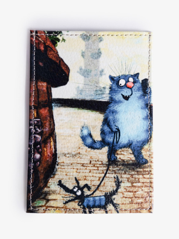 Обложка для проездного Grand 02-048-211 цветная