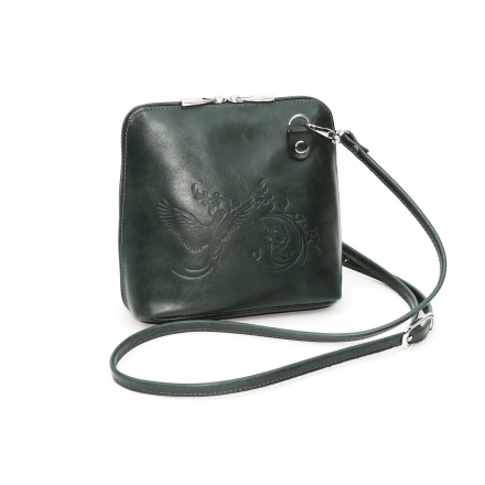 Женская кожаная сумка Natalia Kalinovskaya С83п-631 зеленая