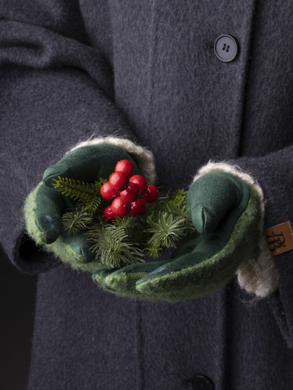 Перчатки женские Baggins зеленые Перчатки женские Baggins зеленые