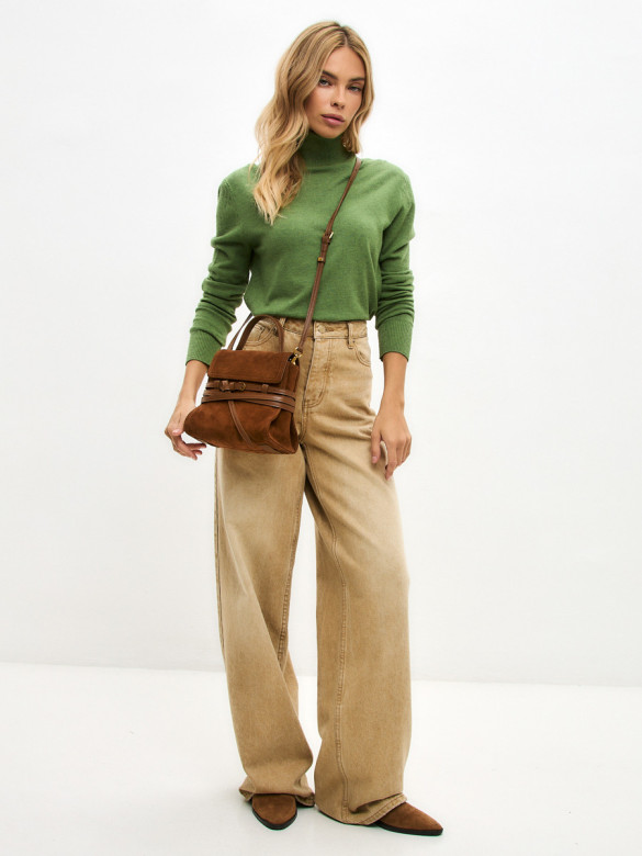 Сумка Lamagio 68920 замша рыжая Сумка Lamagio 68920 замша рыжая