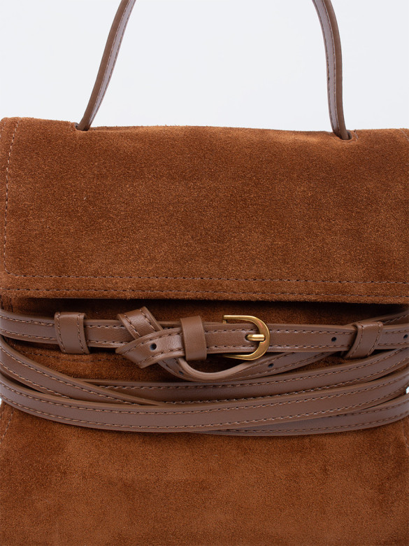 Сумка Lamagio 68920 замша рыжая Сумка Lamagio 68920 замша рыжая