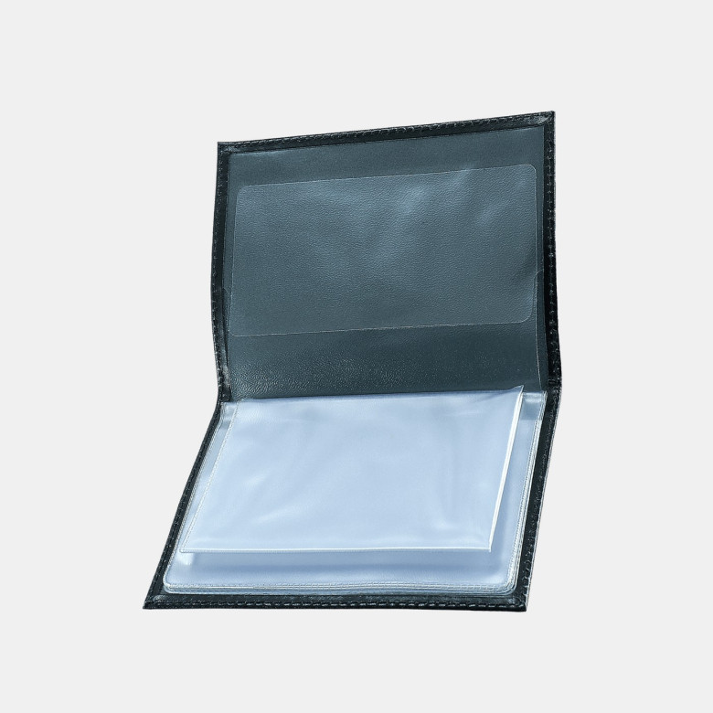 Бумажник водителя Bovio ОВД-202-1110 чёрная