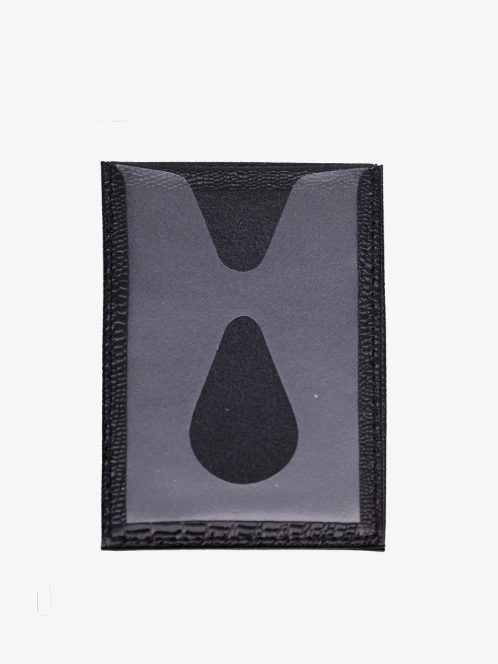 Футляр для транспортной карты Вектор КХ-315-3210 черный