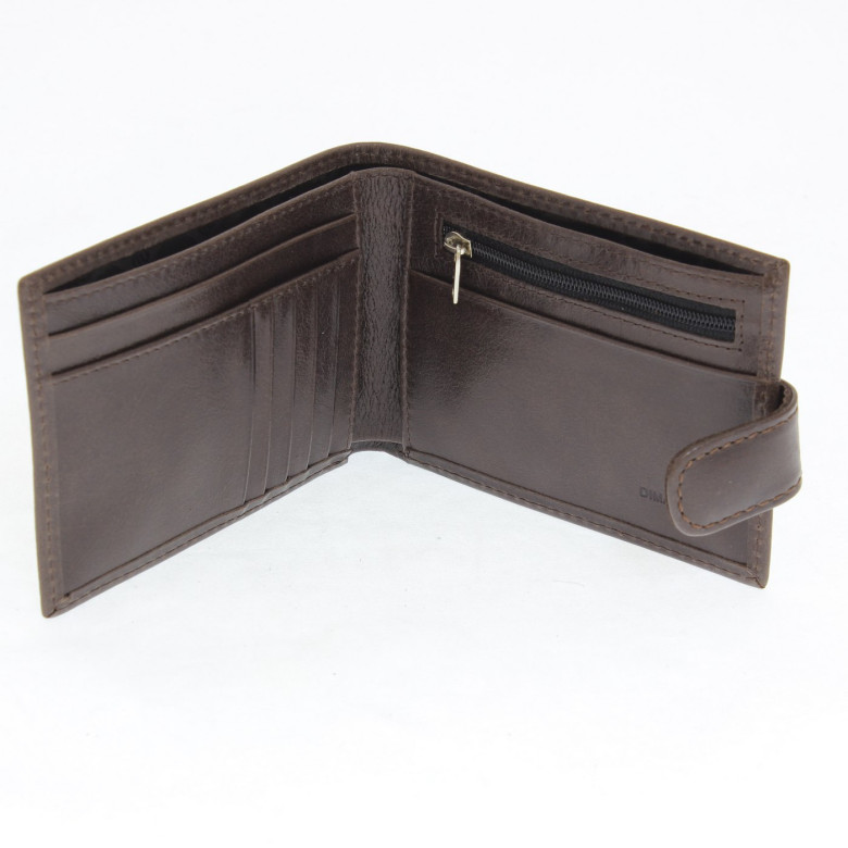 Мужское портмоне Dimanche Camel 302 коричневое, натуральная кожа Мужское портмоне Dimanche Camel 302 коричневое, натуральная кожа