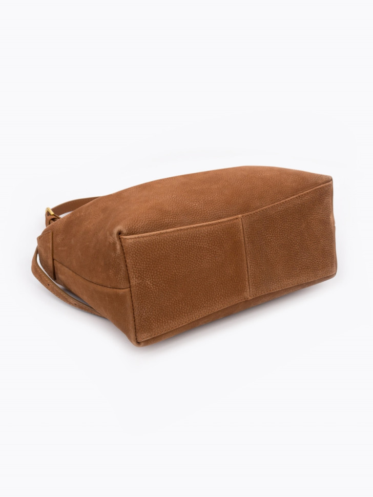 Сумка Lamagio 2817 нубук рыжий Сумка Lamagio 2817 нубук рыжий