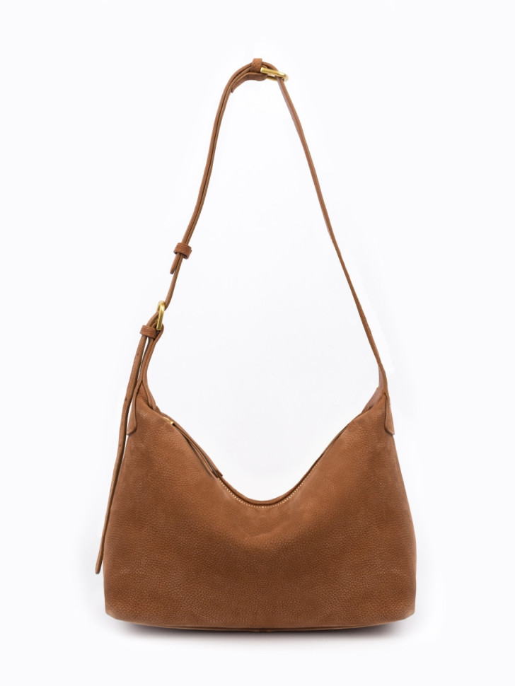 Сумка Lamagio 2817 нубук рыжий Сумка Lamagio 2817 нубук рыжий