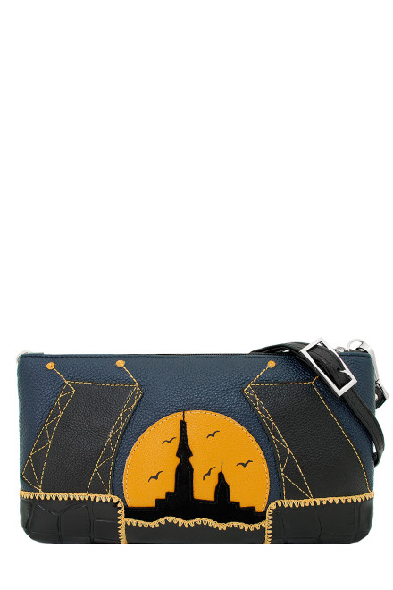 Сумка женская Protege, ДС-251-87 Город №12 чёрная Сумка женская Protege, ДС-251-87 Город №12 чёрная