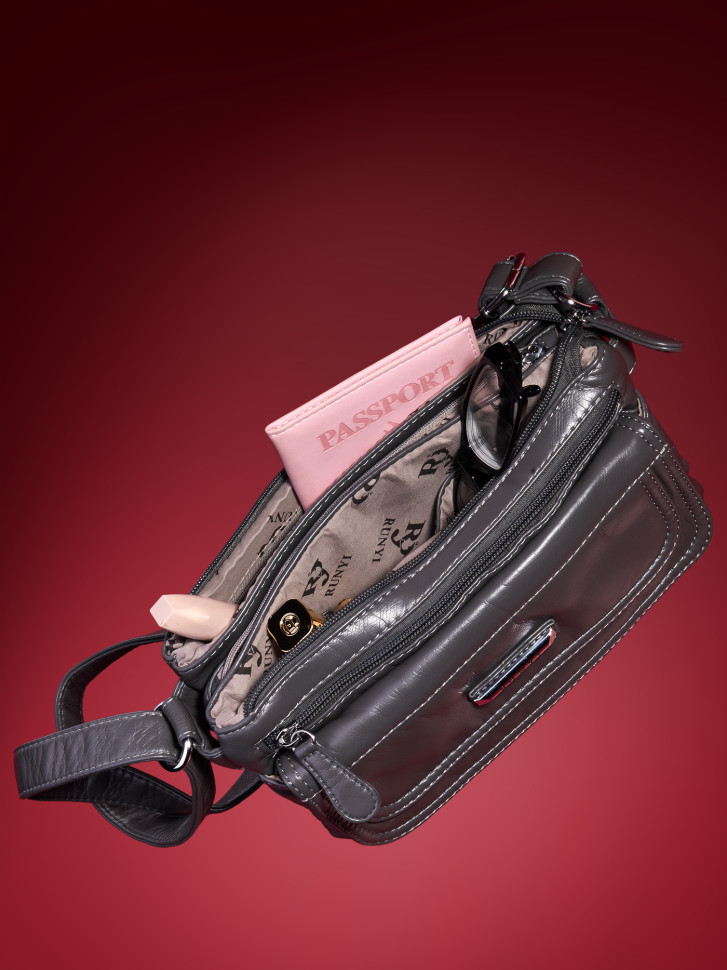 Сумка Runyi, 7017 d.grey Сумка Runyi, 7017 d.grey