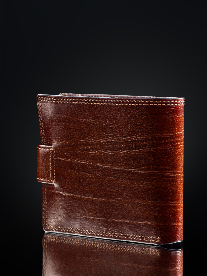 Портмоне мужское Cosset F14-327-089b коричневое