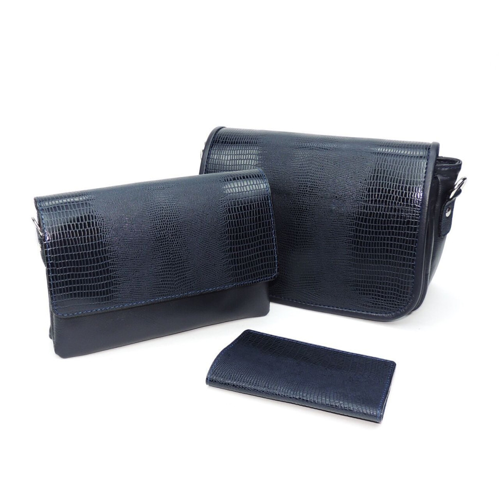 Сумка женская Natalia Kalinovskaya, С93 «Юния» синяя 