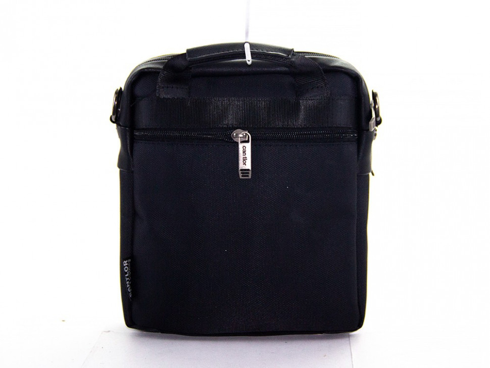 Мужская сумка-планшет из экокожи Cantlor GW104 чёрная Мужская сумка-планшет из экокожи Cantlor GW104 чёрная