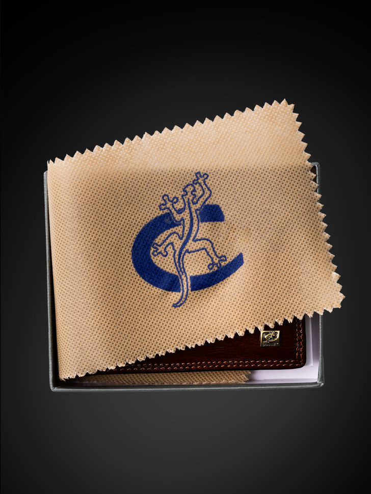 Портмоне мужское Cosset F14-327-516D коричневое