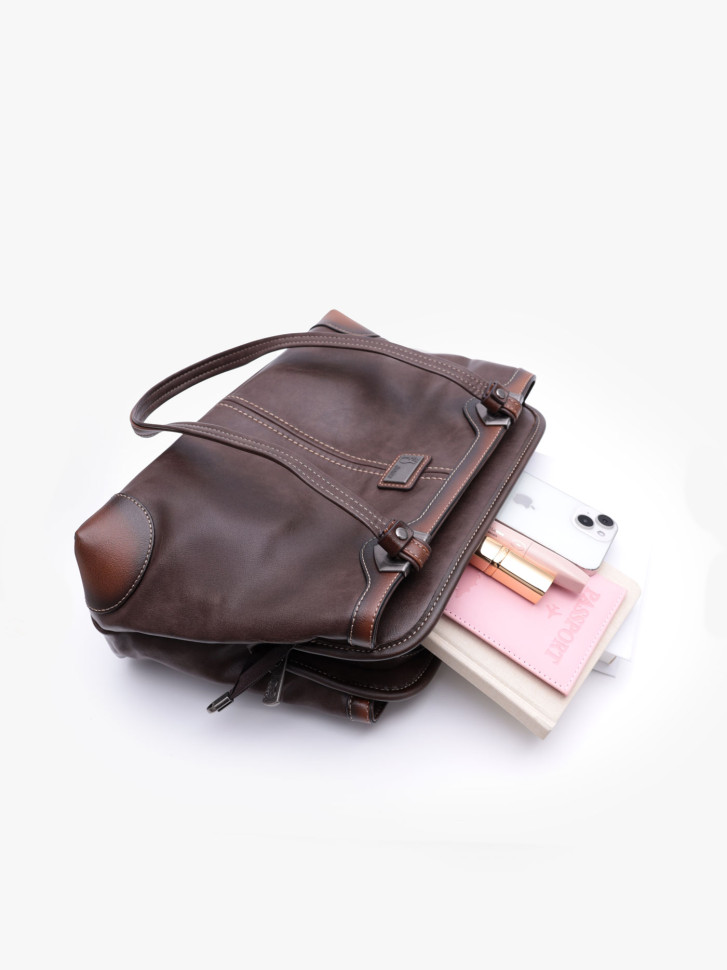 Сумка женская Flame Dance 98613 coffee Сумка женская Flame Dance 98613 coffee