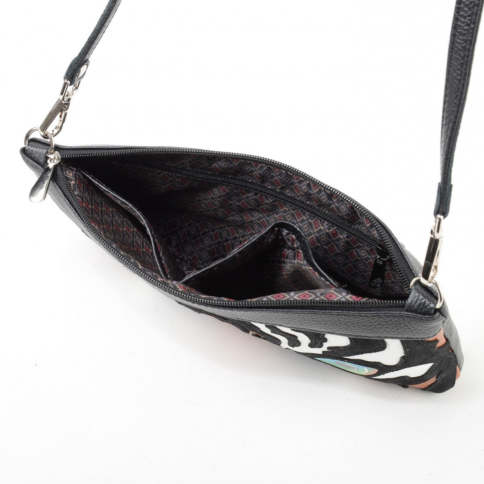 Сумка женская Protege, ДС-251-07, "Кот №5" чёрная Сумка женская Protege, ДС-251-07, "Кот №5" чёрная