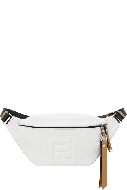 Сумка Protege Ц-482 белая флотер+гладкая Сумка Protege Ц-482 белая флотер+гладкая