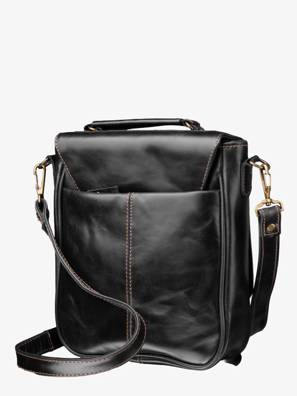 Сумка мужская Baggins 1074 черная друид