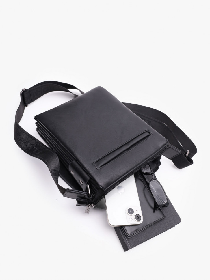 Сумка мужская Cantlor Ж03-Y05-3 черная Сумка мужская Cantlor Ж03-Y05-3 черная