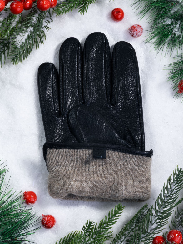 Перчатки мужские HAVVS 0123 черные 