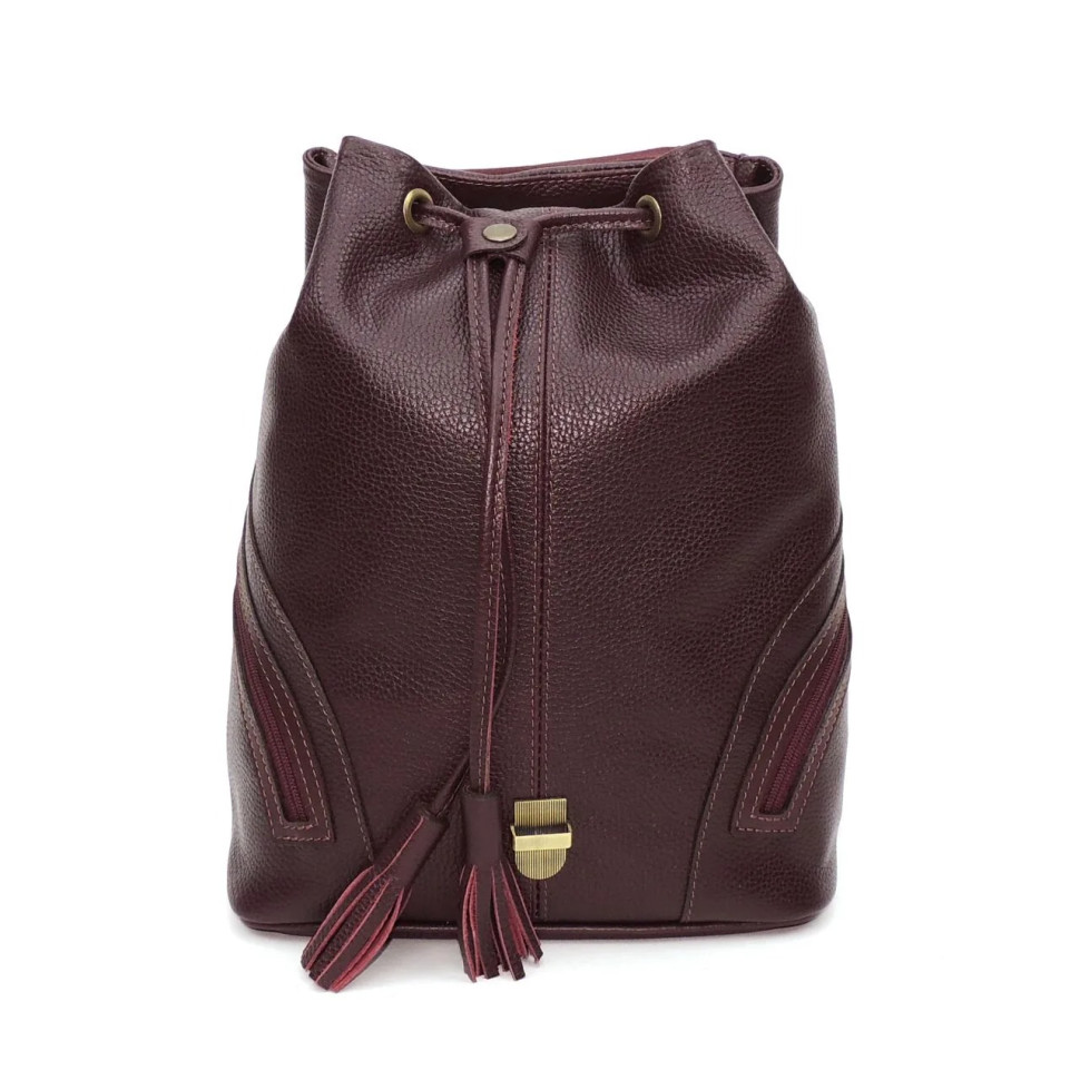 Рюкзак женский Natalia Kalinovskaya, "Лерия" бордо флотер Рюкзак женский Natalia Kalinovskaya, "Лерия" бордо флотер