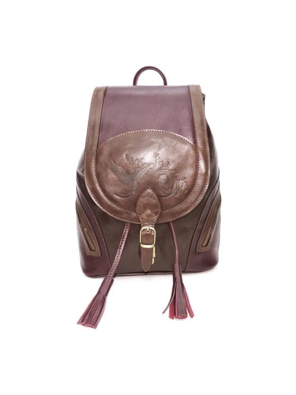 Рюкзак Kalinovskaya Р-50.682-1 бордо/шоколад