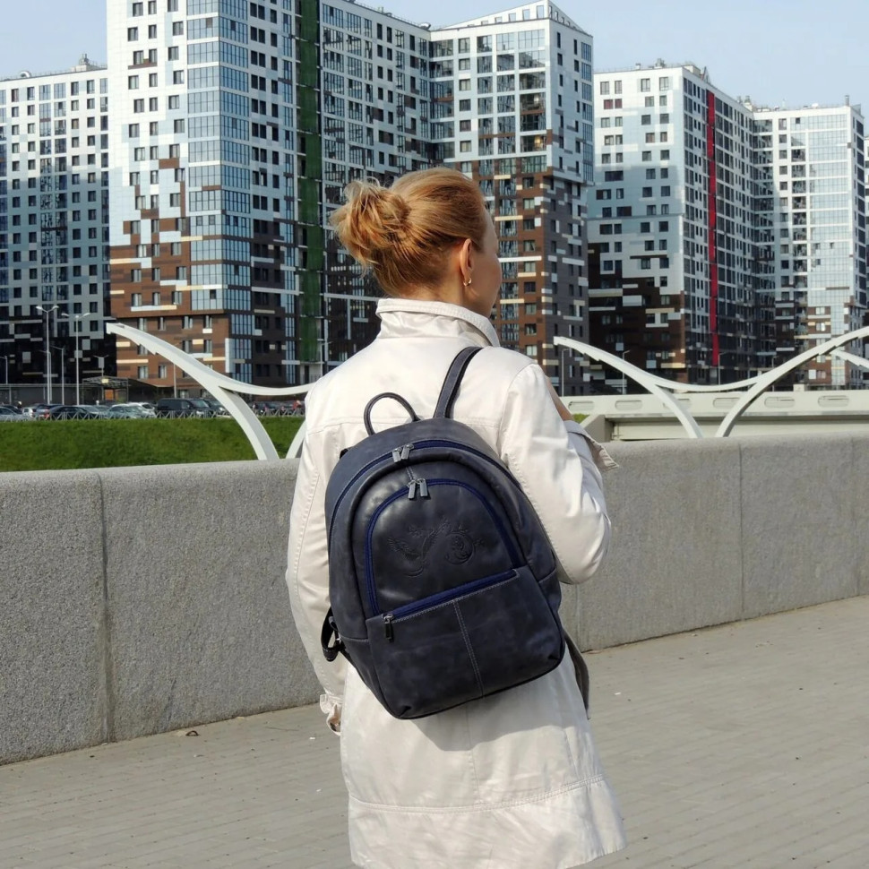 Рюкзак женский Natalia Kalinovskaya, «Арабская ночь» синий