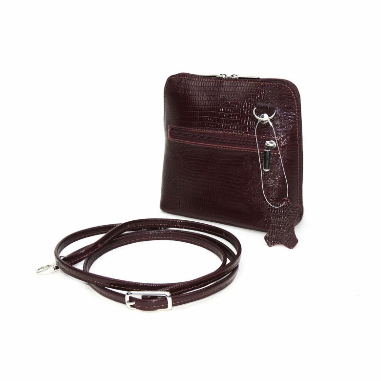 Женская кожаная сумка Natalia Kalinovskaya С83р коричневая