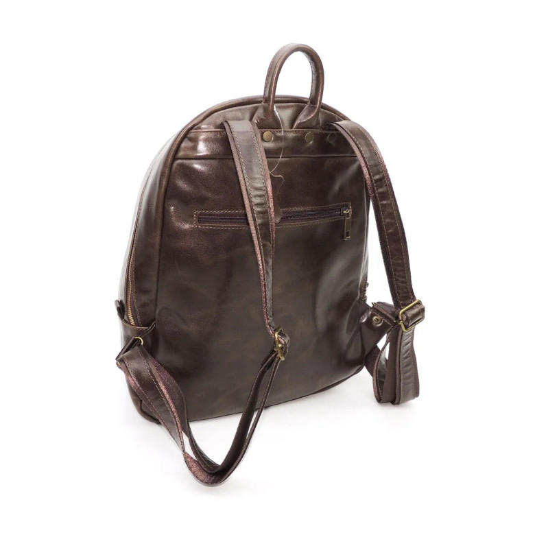 Рюкзак женский Natalia Kalinovskaya, «Эша» коричневый гладкий Рюкзак женский Natalia Kalinovskaya, «Эша» коричневый гладкий