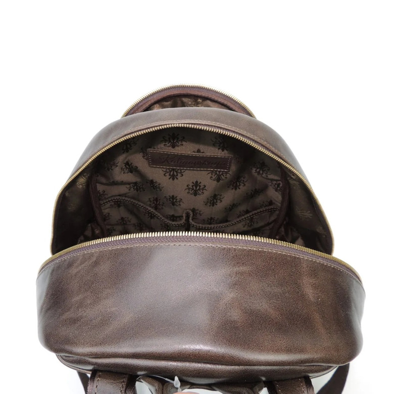 Рюкзак женский Natalia Kalinovskaya, «Эша» коричневый гладкий Рюкзак женский Natalia Kalinovskaya, «Эша» коричневый гладкий