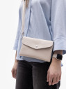 Сумка-конверт Cciline 0088 светло-бежевая