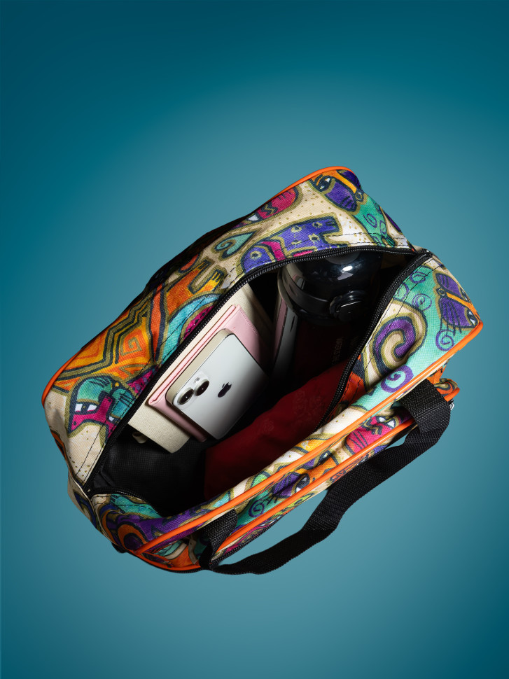 Сумка дорожная Фортуна коты