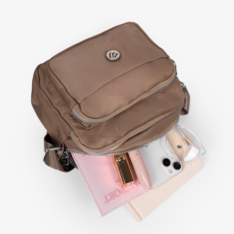 Сумка женская Jielshi 6-029 бежевая Сумка женская Jielshi 6-029 бежевая