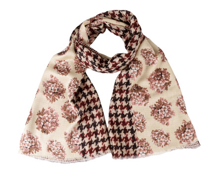 Шарф женский Leo Ventoni KE141502-2 бежевый Шарф женский Leo Ventoni KE141502-2 бежевый