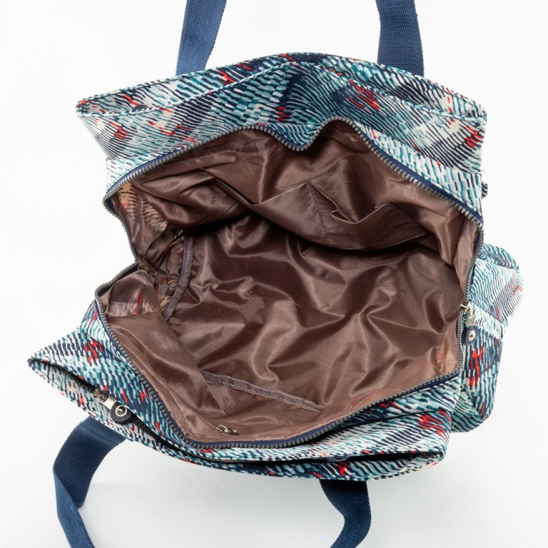 Сумка женская Ruilaisi 168 синяя в крапинку Сумка женская Ruilaisi 168 синяя в крапинку