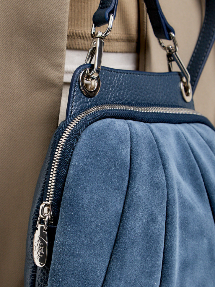 Сумка Curanni 2477 замша джинс Сумка Curanni 2477 замша джинс