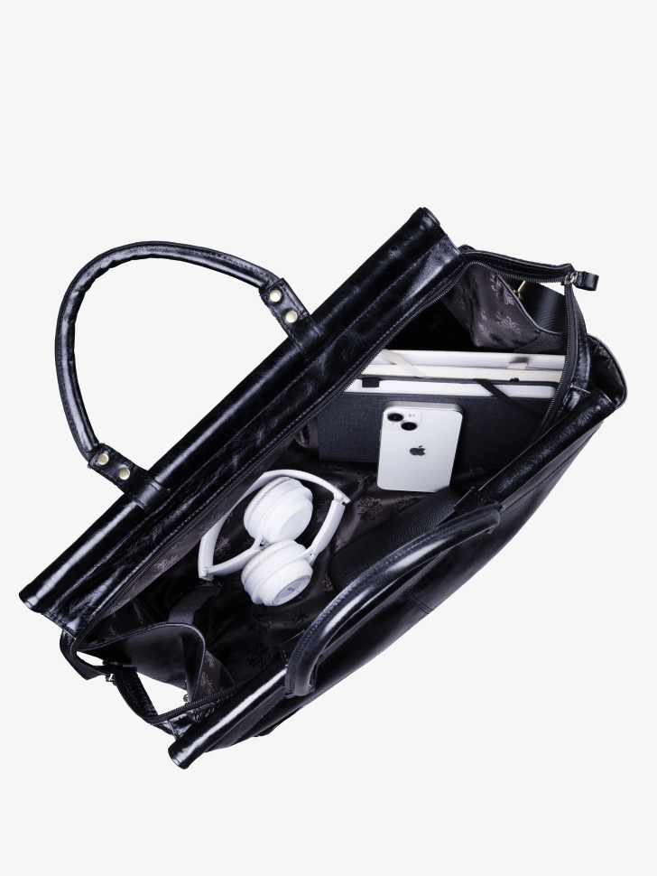 Сумка дорожная Baggins 1037 черная пулл-ап Сумка дорожная Baggins 1037 черная пулл-ап