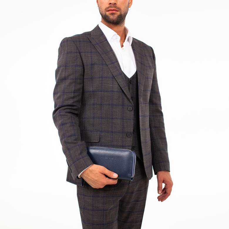 Клатч мужской Bantry Dark Blue