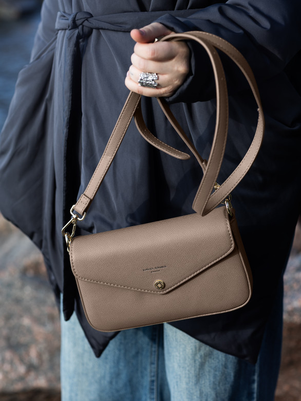 Сумка женская David Jones 6120-5 warm taupe