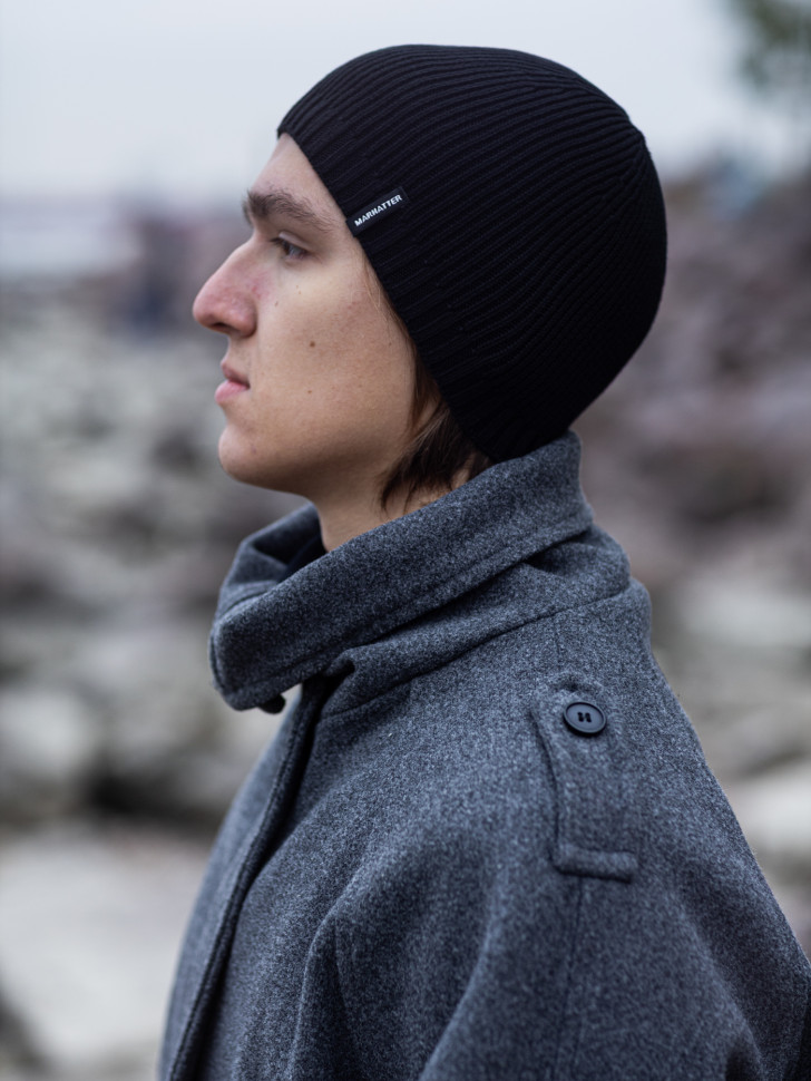 Шапка мужская 13152 MARHATTER чёрная (57-59) Шапка мужская 13152 MARHATTER чёрная (57-59)