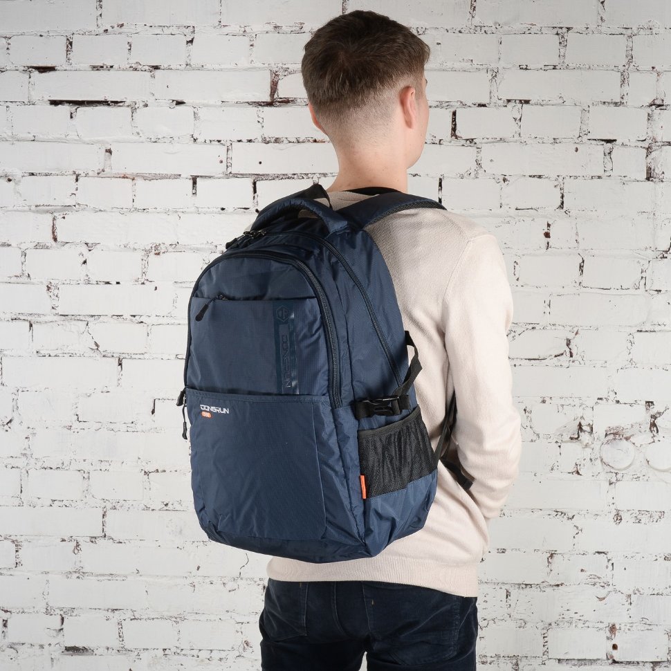 Рюкзак городской Dongrun 702 синий Рюкзак городской Dongrun 702 синий