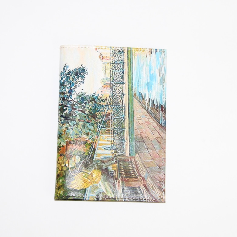 Обложка для паспорта 02-006-018-21 "Мост со сфинксами"