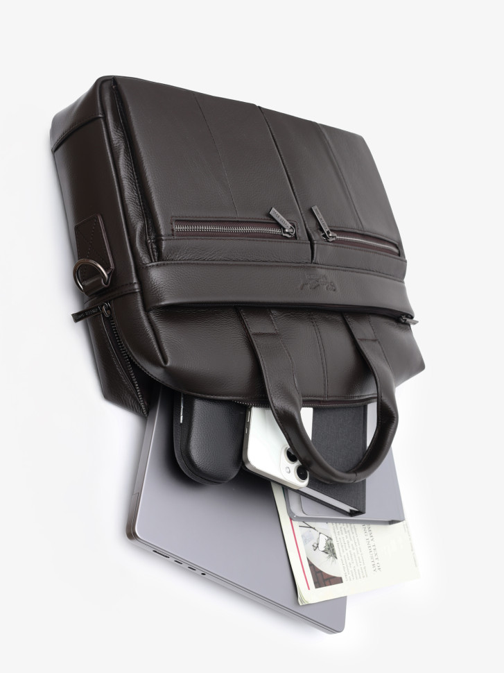 Сумка мужская Cheer Soul G 7710 коричневая Сумка мужская Cheer Soul G 7710 коричневая