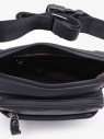 Мужская сумка на пояс ZUOBINLI 0186(9810) чёрная Мужская сумка на пояс ZUOBINLI 0186(9810) чёрная
