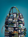 Сумка-рюкзак Minigirl 20186 слон тёмно-синий
