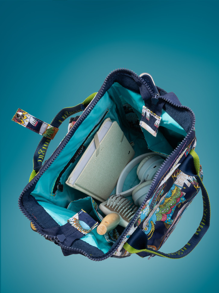 Сумка-рюкзак Minigirl 20186 слон тёмно-синий