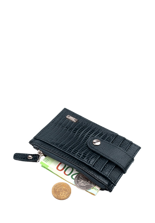 Кредитница КРИС GREEN кожа варан зеленый, 77723