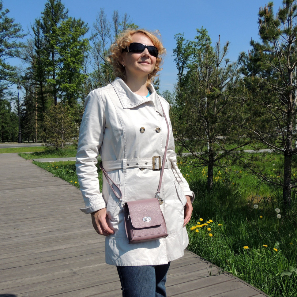 Сумка женская Natalia Kalinovskaya, «Альдо» сиреневая