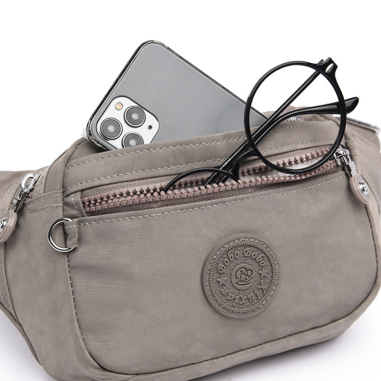 Сумка на пояс Bobo 8829-1 чёрная Сумка на пояс Bobo 8829-1 чёрная