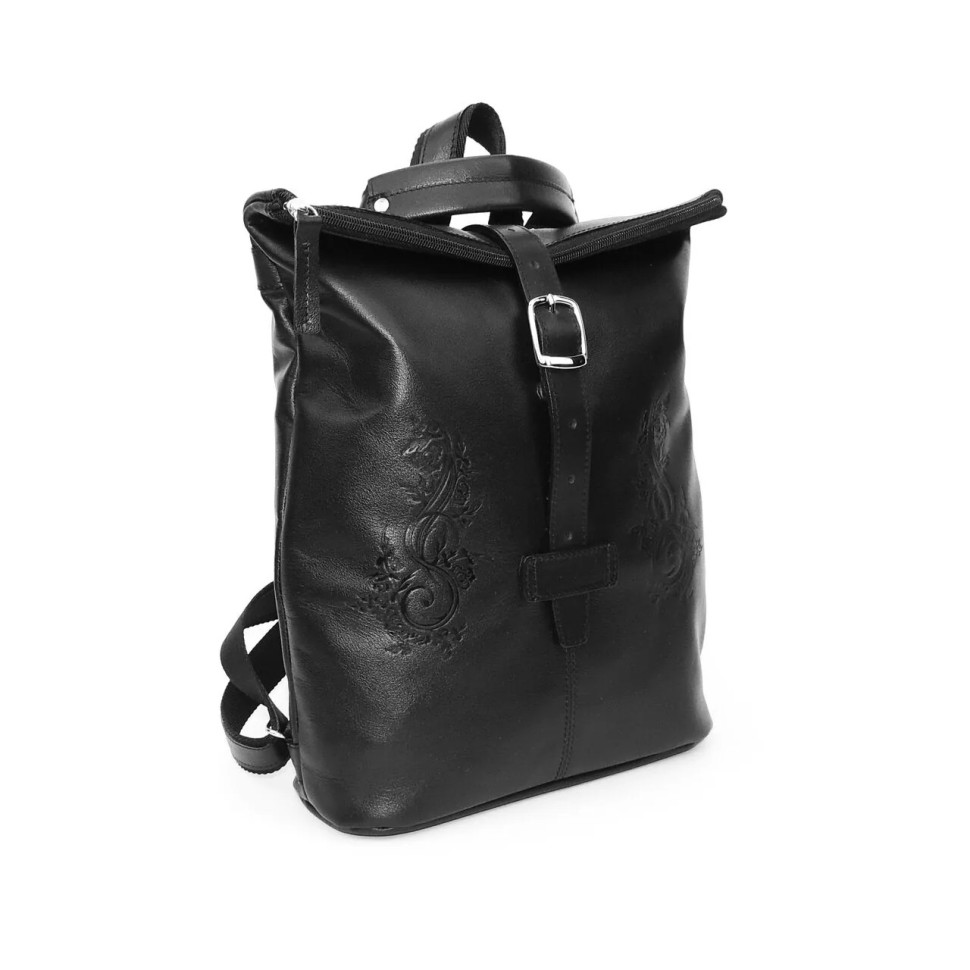 Рюкзак женский Natalia Kalinovskaya СР-34т.711 «Джемма» чёрный гладкий Рюкзак женский Natalia Kalinovskaya СР-34т.711 «Джемма» чёрный гладкий